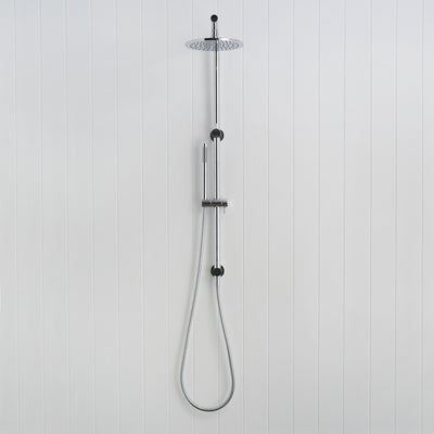 Corsica Dual Shower Head Chrome