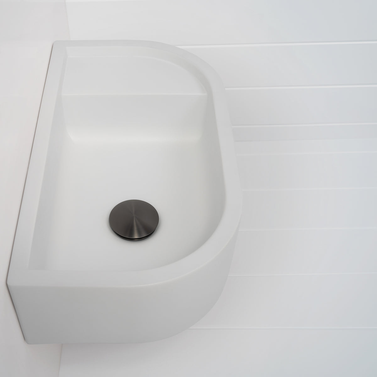 Lisbon Pop Up Basin Waste Gunmetal
