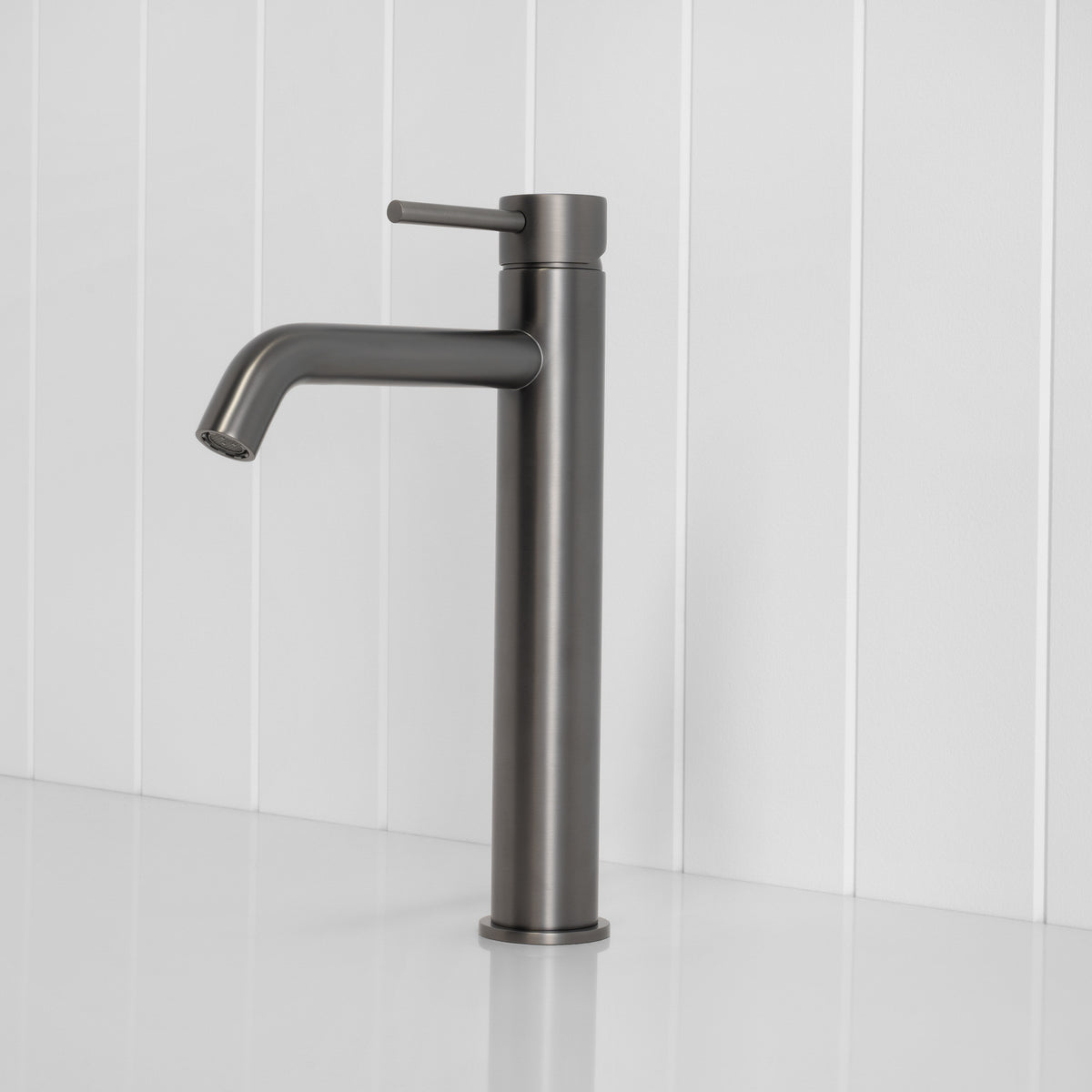 Vienna Tall Basin Mixer Gunmetal