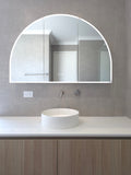 Santander Arch LED Bathroom Mirror Cabinet