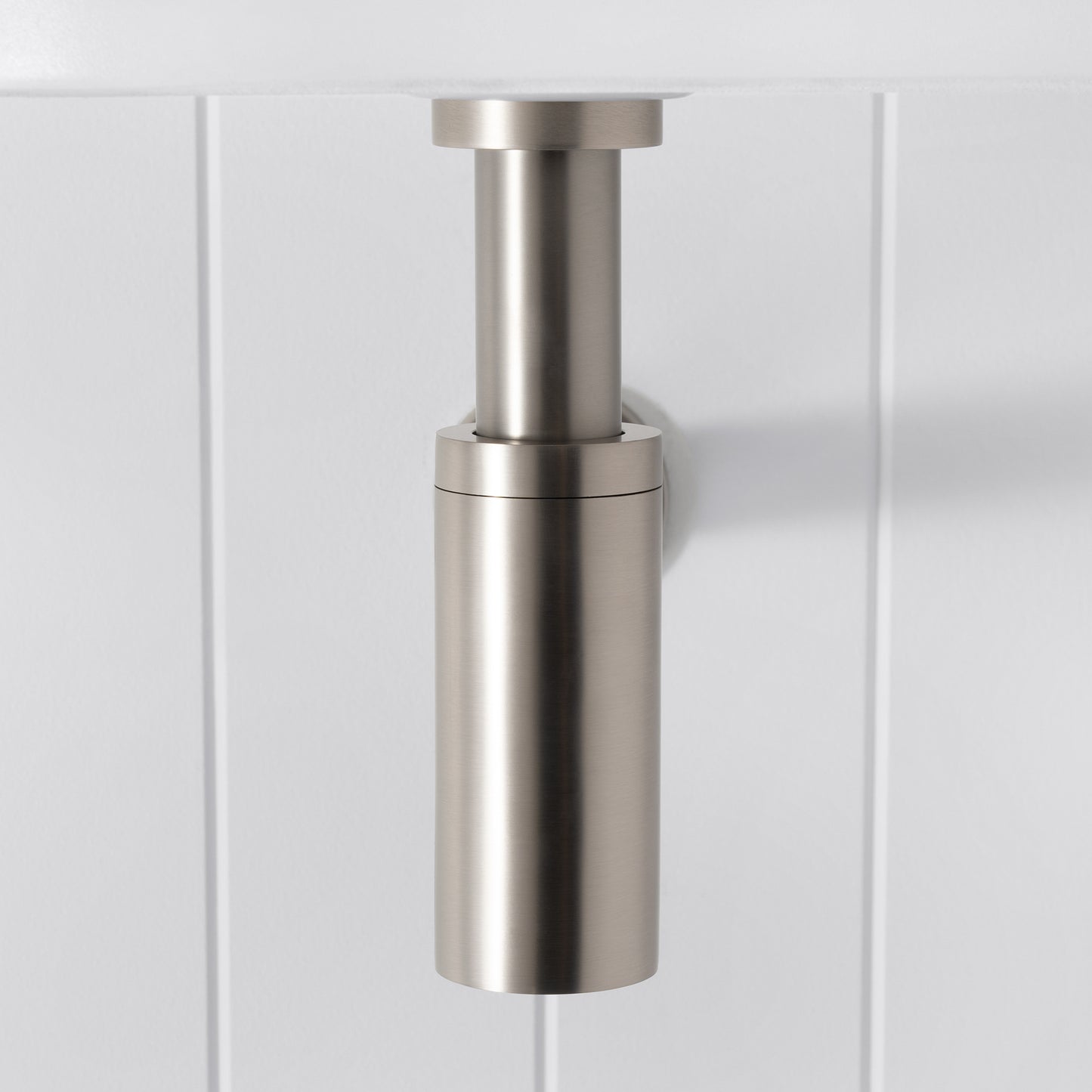 Firenze Basin Bottle Trap - Brushed Nickel