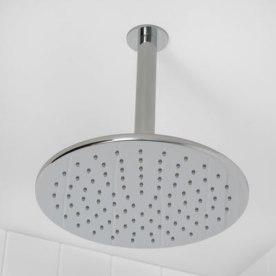 Lyon Ceiling Shower Arm and Head Chrome