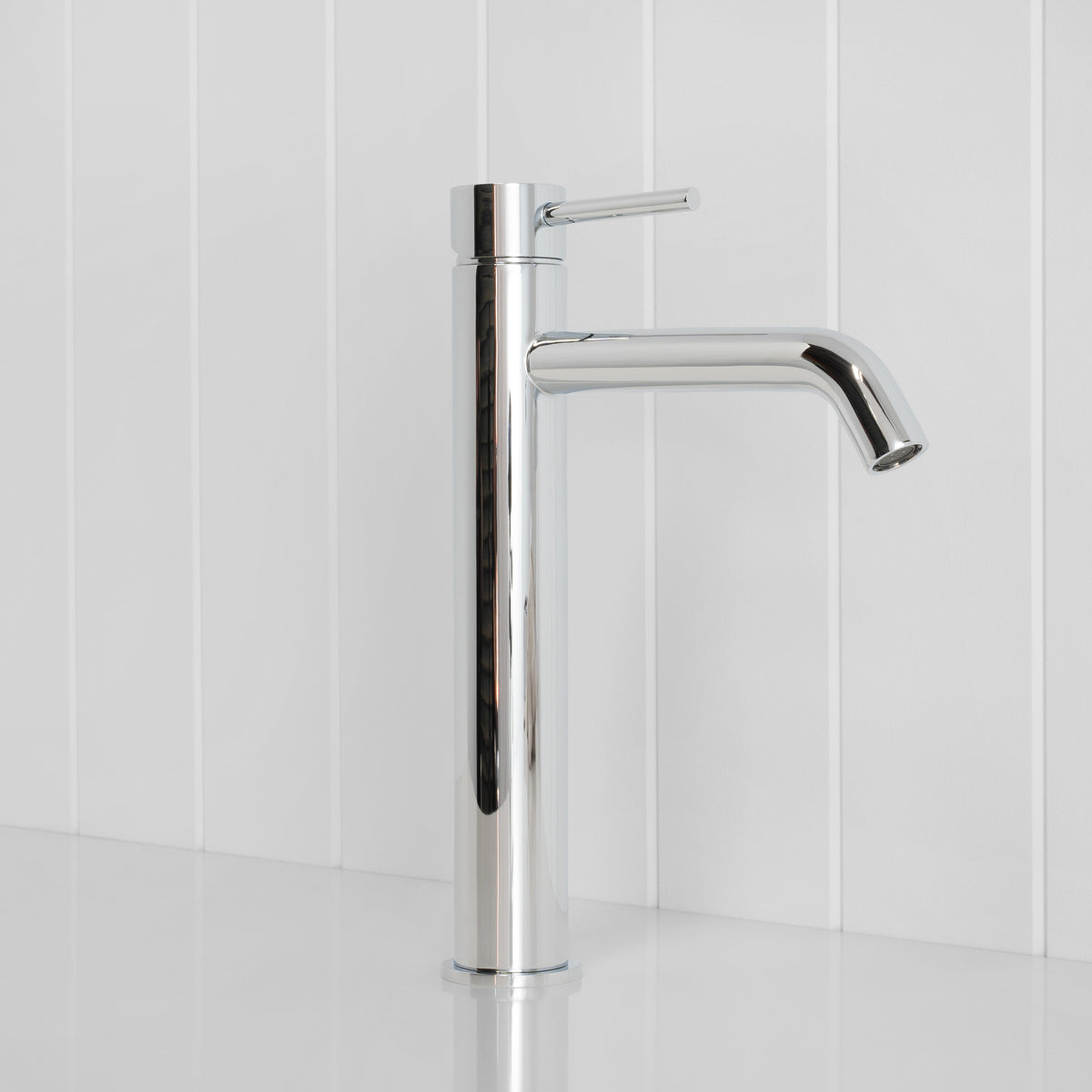 Vienna Tall Basin Mixer Chrome