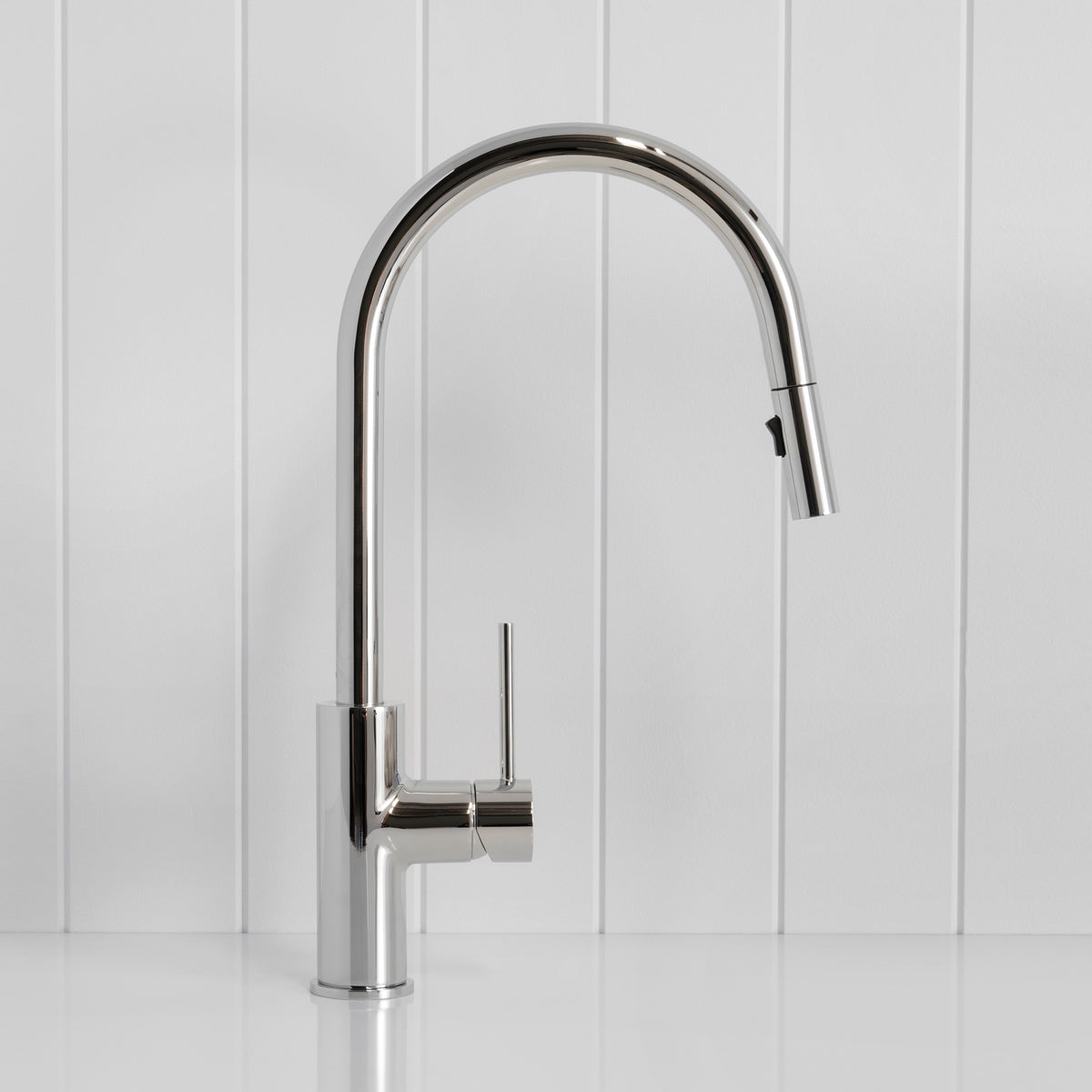 Porto Pull-Out Kitchen Mixer Chrome