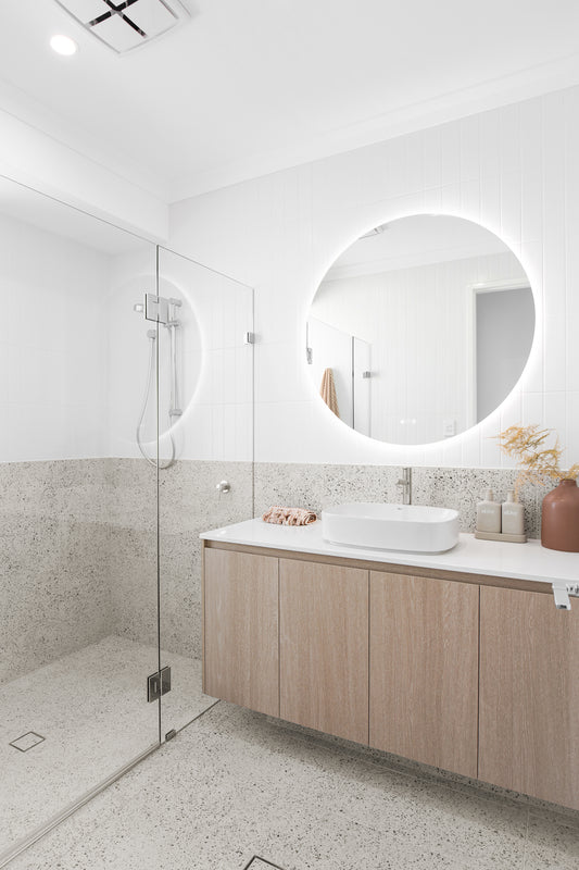 Amalfi Round LED Bathroom Smart Mirror