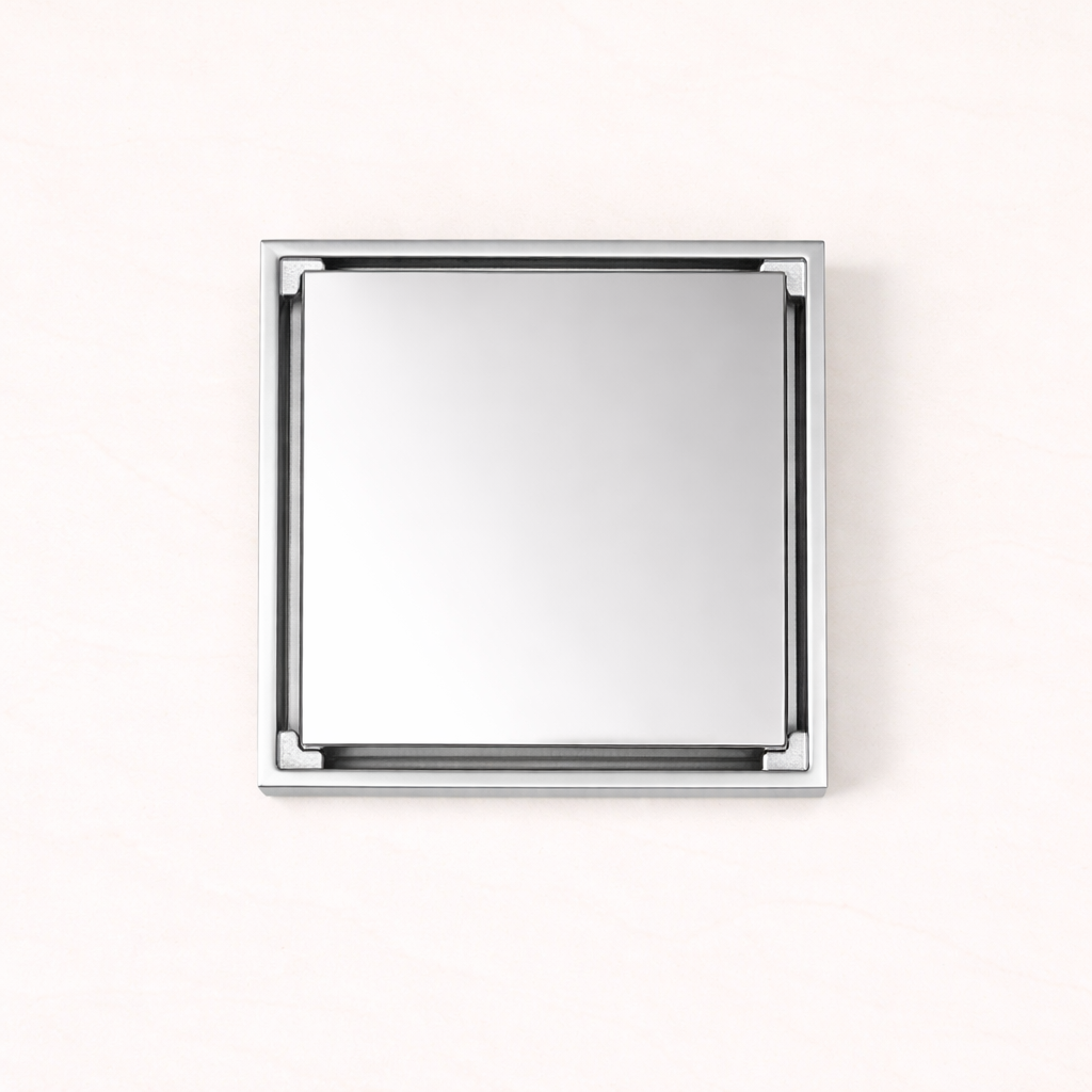 Granada Tile Insert Floor Waste Chrome