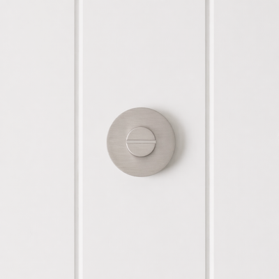 Prague Door Lock Brushed Nickel