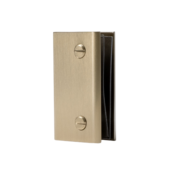 Rhodes Shower Glass Clamp Brass