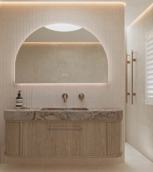 Santander Arch LED Bathroom Smart Mirror