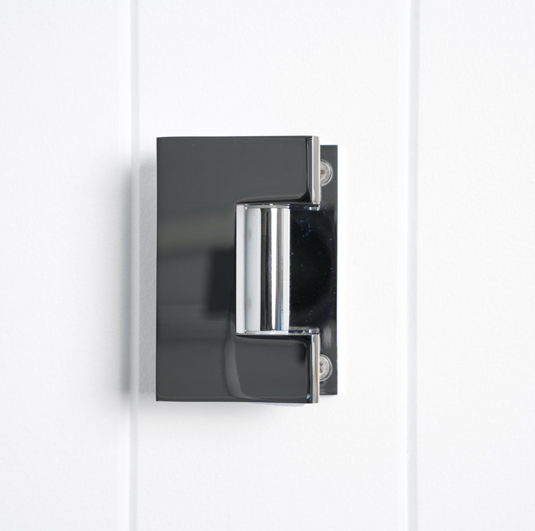 Geneva Shower Hinge Glass to Glass in Chrome