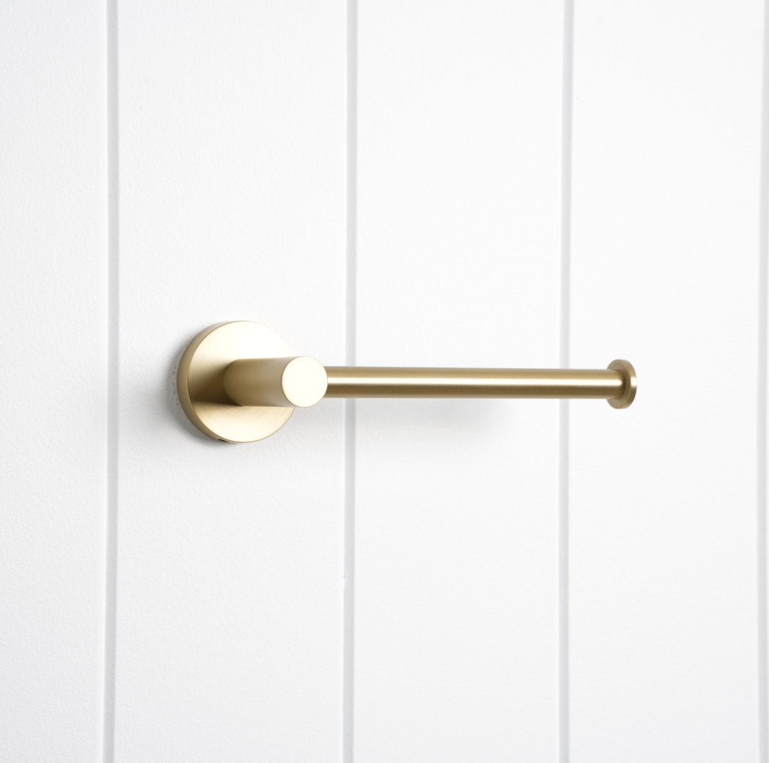 Lille Toilet Roll Holder - Brushed Brass