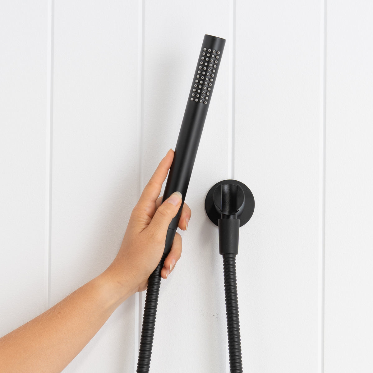 Versailles Handheld Shower Head with Hose - Matte Black