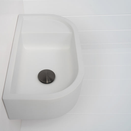 Lisbon Pop Up Basin Waste Gunmetal