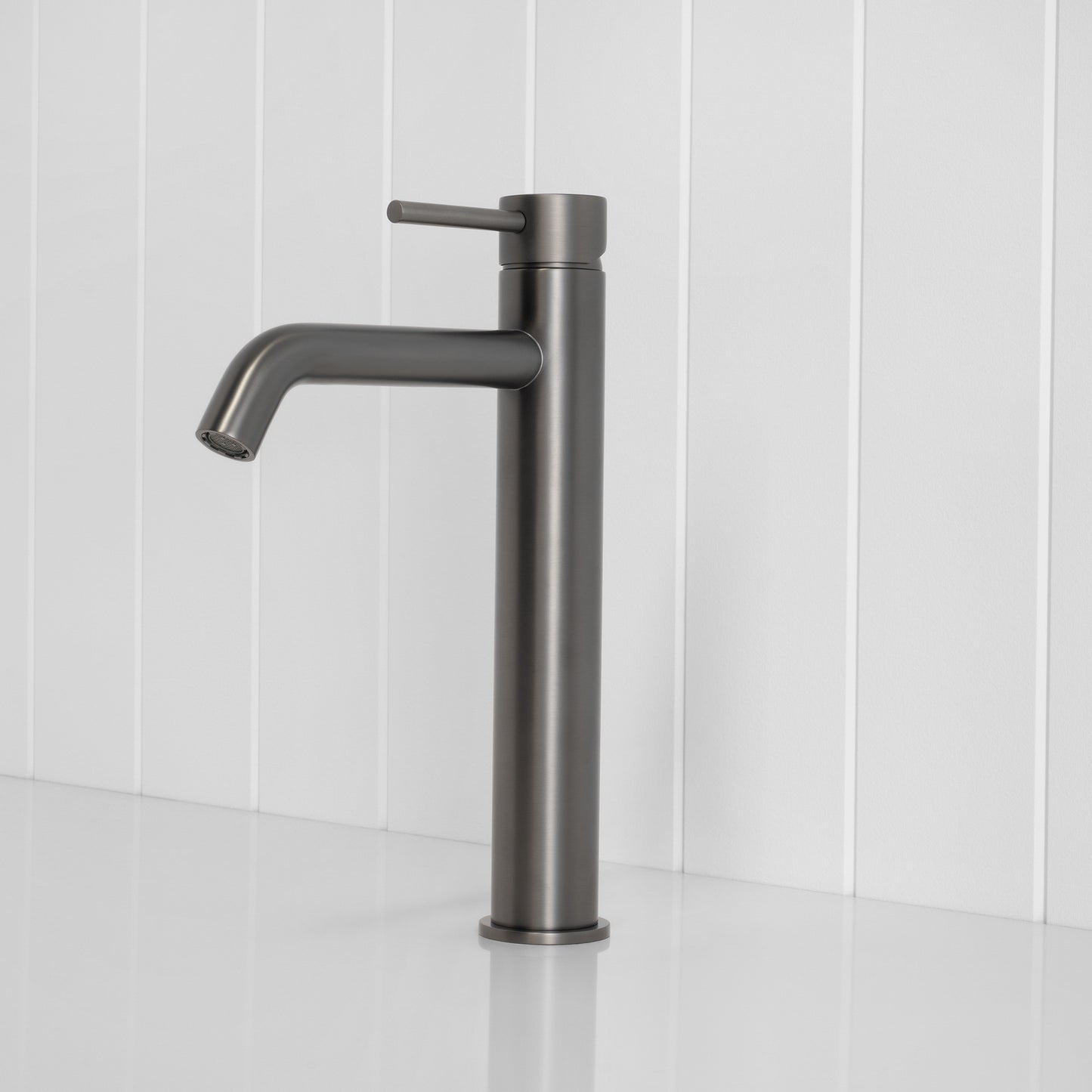 Vienna Tall Basin Mixer Gunmetal