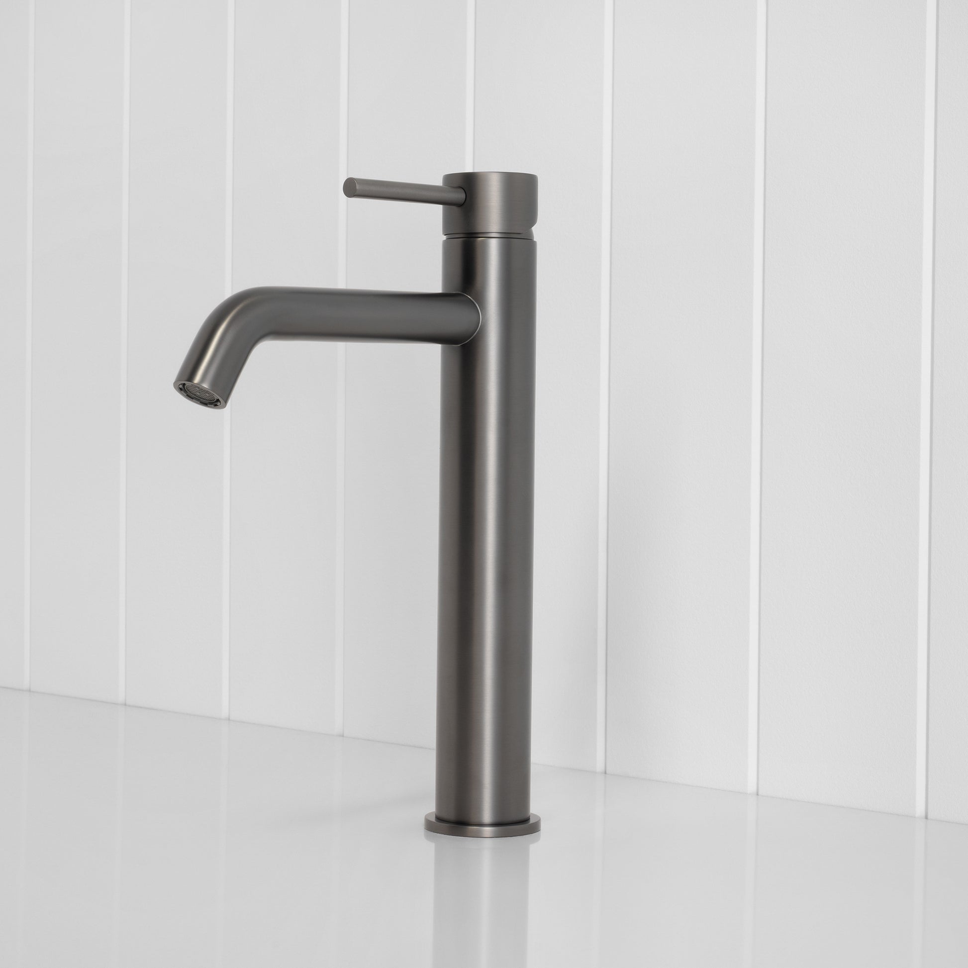 Vienna Tall Basin Mixer Gunmetal