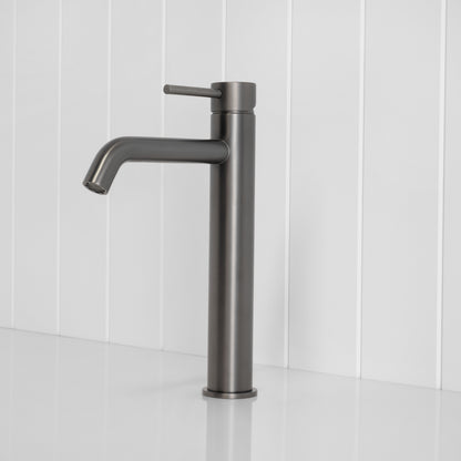 Vienna Tall Basin Mixer Gunmetal