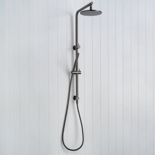 Corsica Dual Shower Head Gunmetal