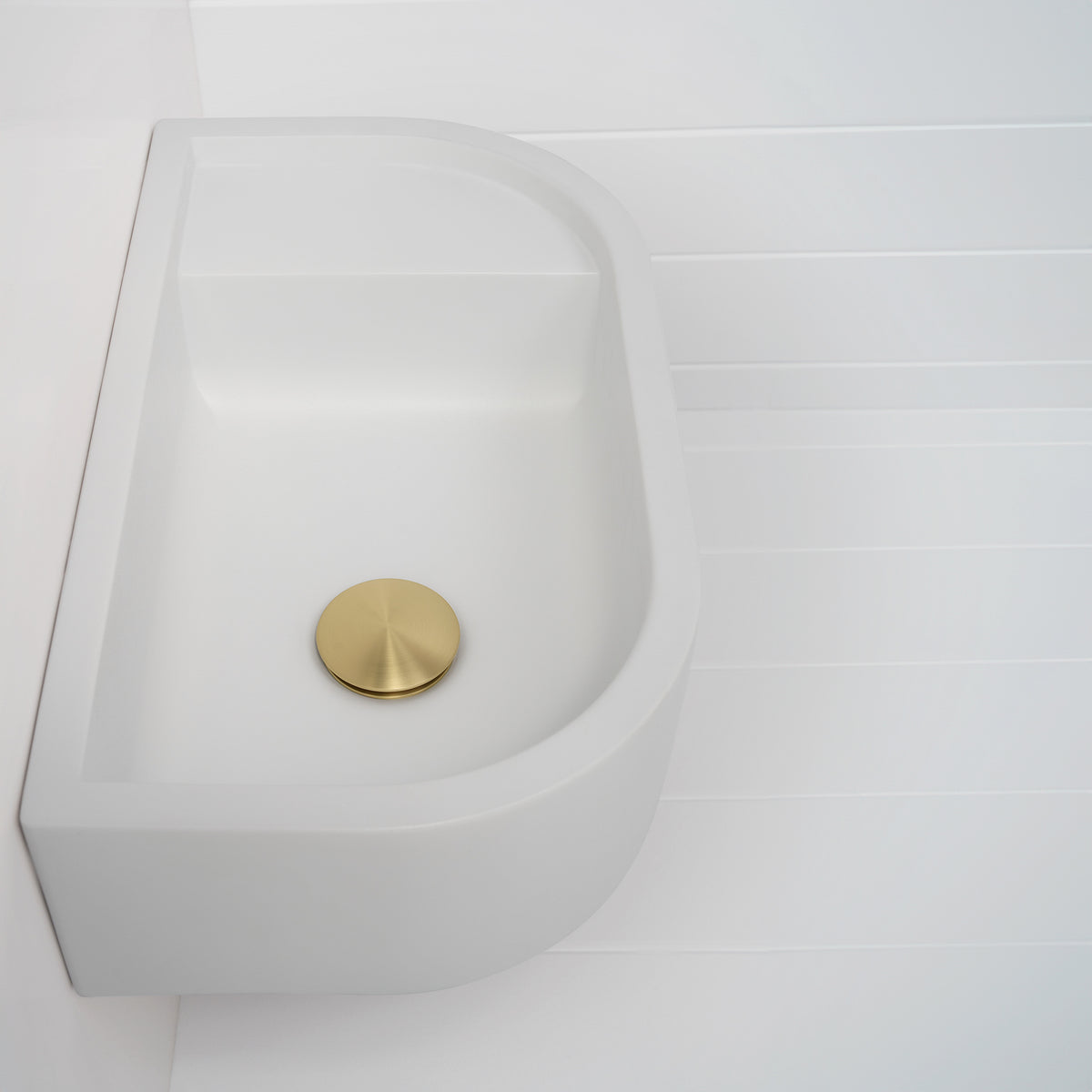 Lisbon Pop Up Basin Waste Brushed Brass