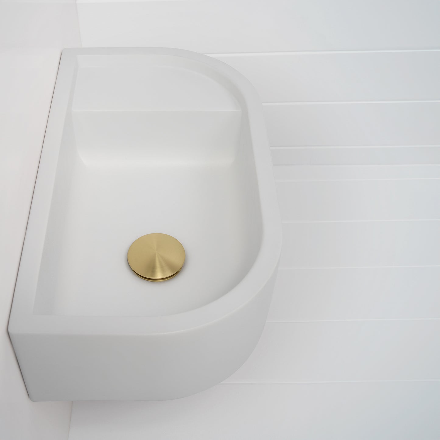 Lisbon Pop Up Basin Waste Brushed Brass