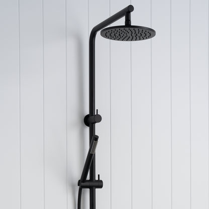 Corsica Dual Shower Head Matte Black