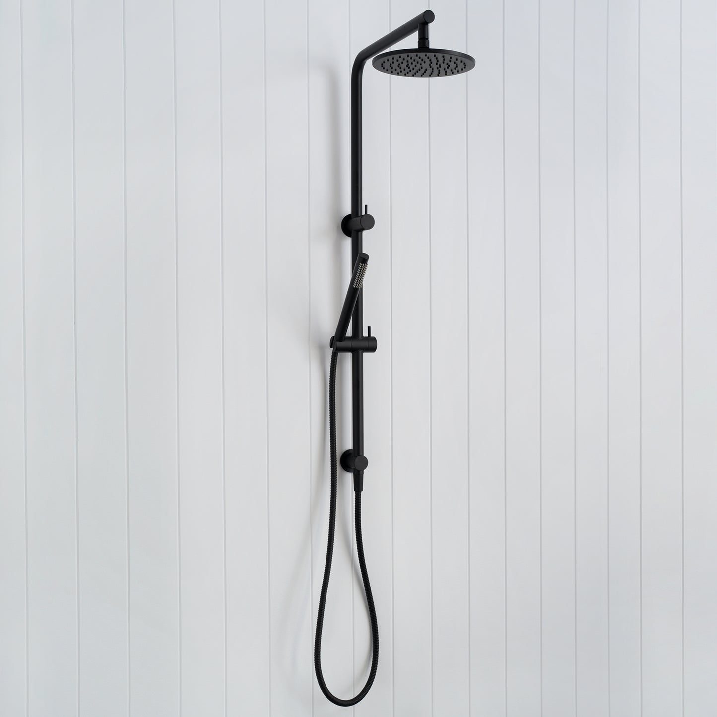Corsica Dual Shower Head Matte Black