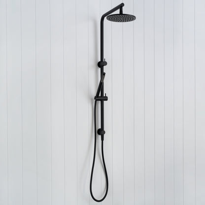 Corsica Dual Shower Head Matte Black