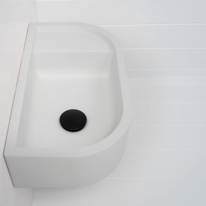 Lisbon Pop Up Basin Waste Matte Black