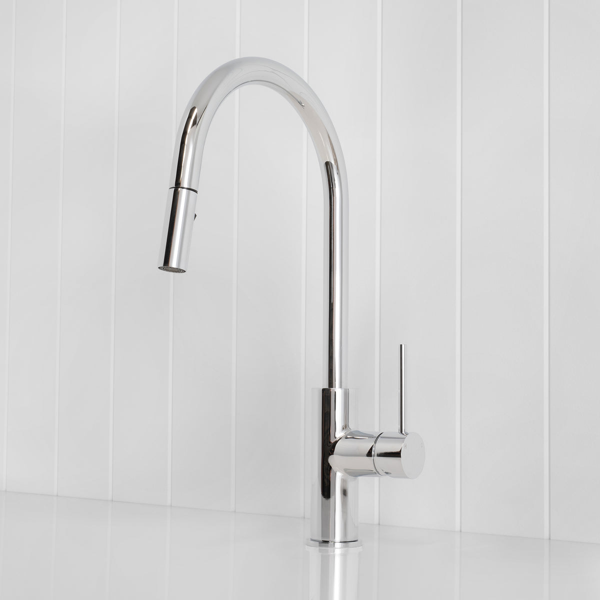 Porto Pull-Out Kitchen Mixer Chrome