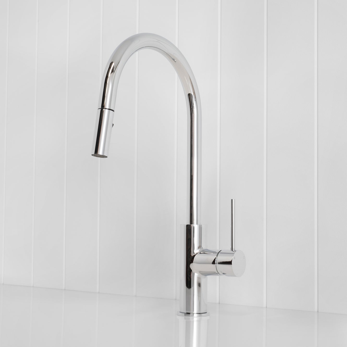 Porto Pull-Out Kitchen Mixer Chrome