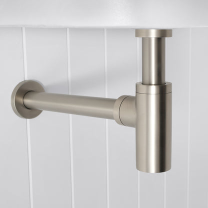 Firenze Basin Bottle Trap - Brushed Nickel