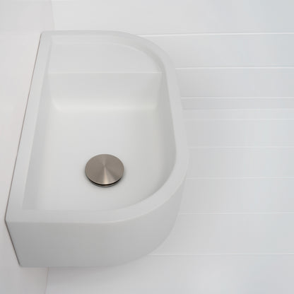 Lisbon Pop Up Basin Waste Brushed Nickel
