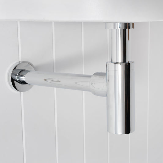 Firenze Basin Bottle Trap - Chrome