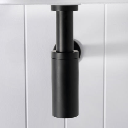 Firenze Basin Bottle Trap - Matte Black