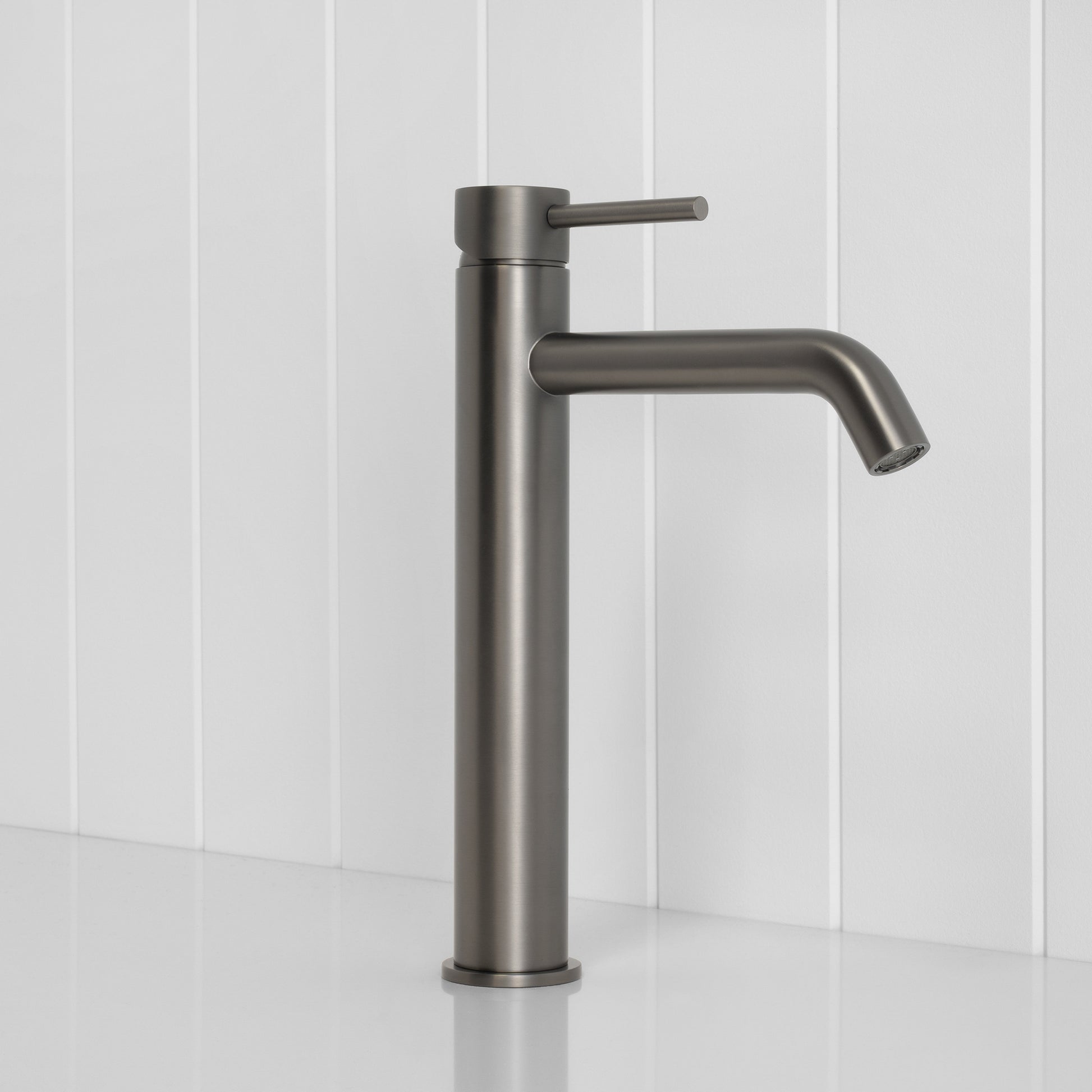 Vienna Tall Basin Mixer Gunmetal