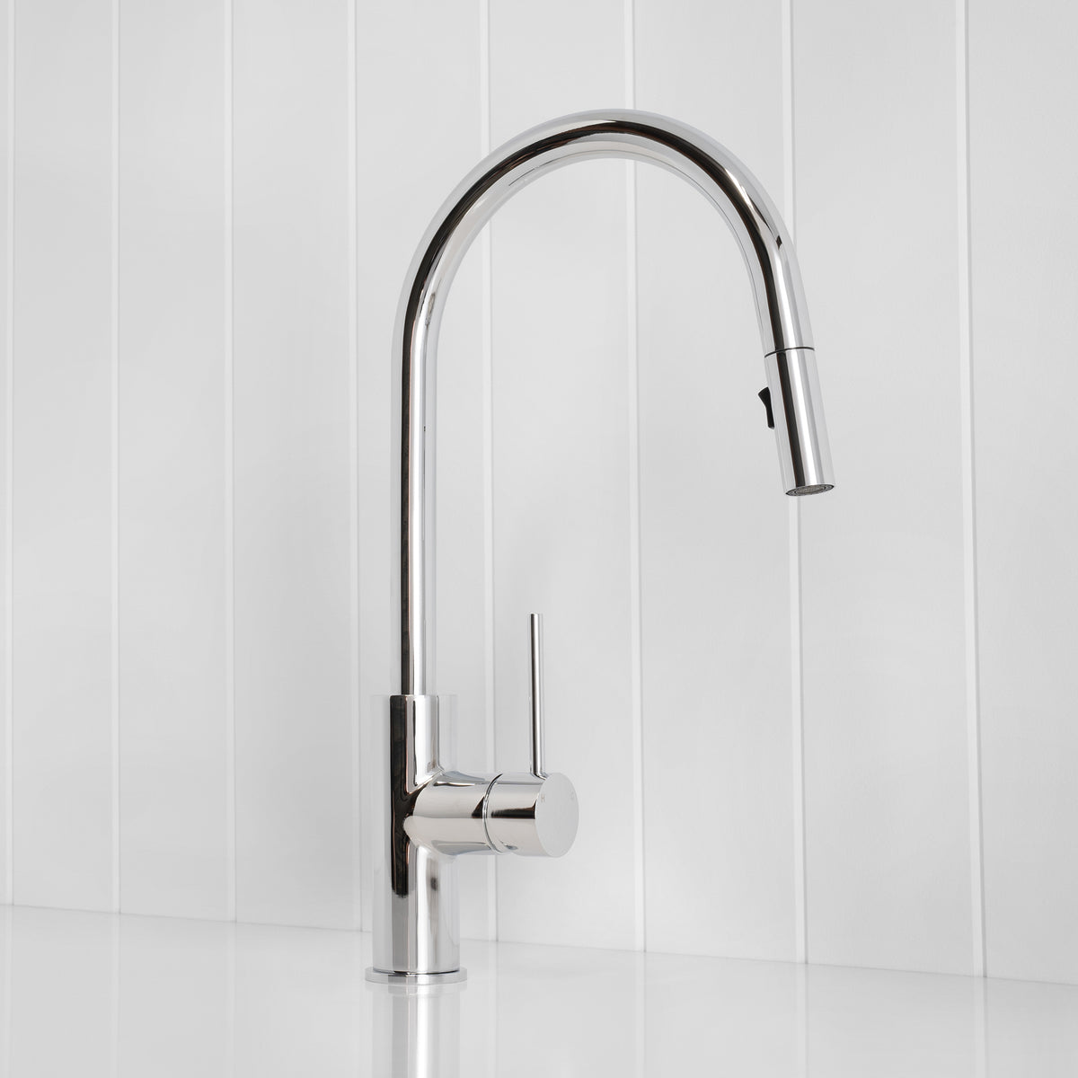 Porto Pull-Out Kitchen Mixer Chrome