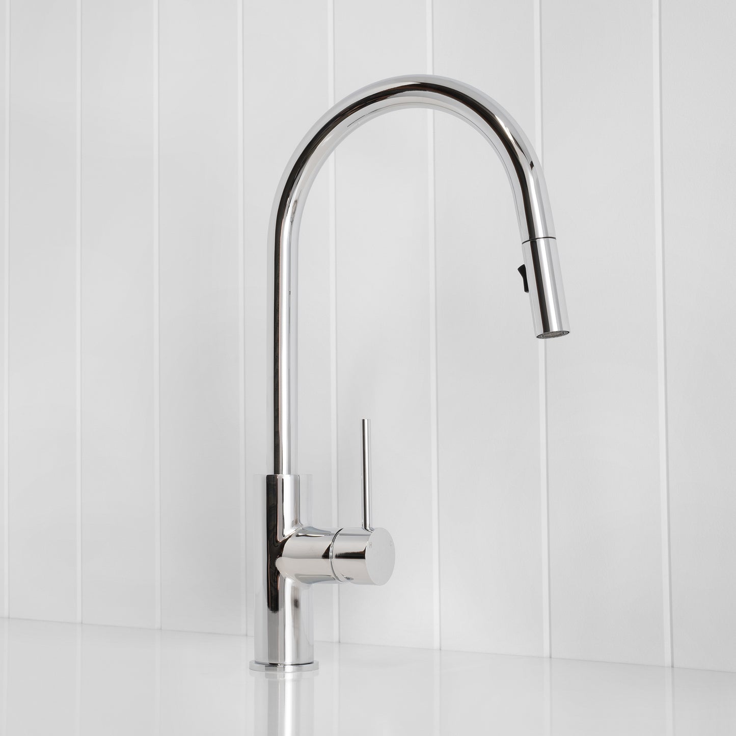 Porto Pull-Out Kitchen Mixer Chrome