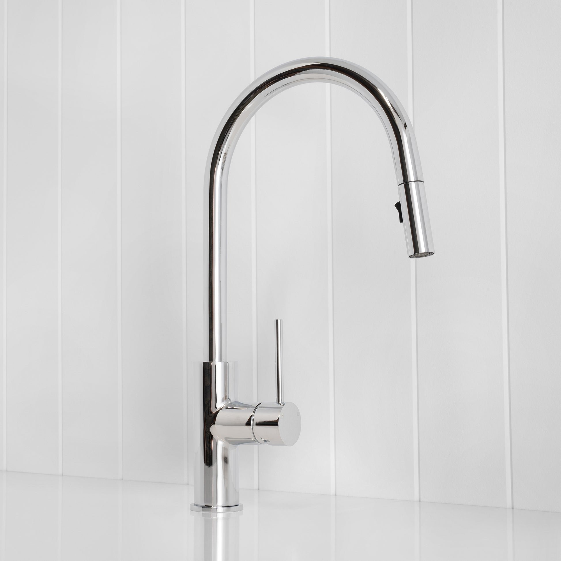 Porto Pull-Out Kitchen Mixer Chrome