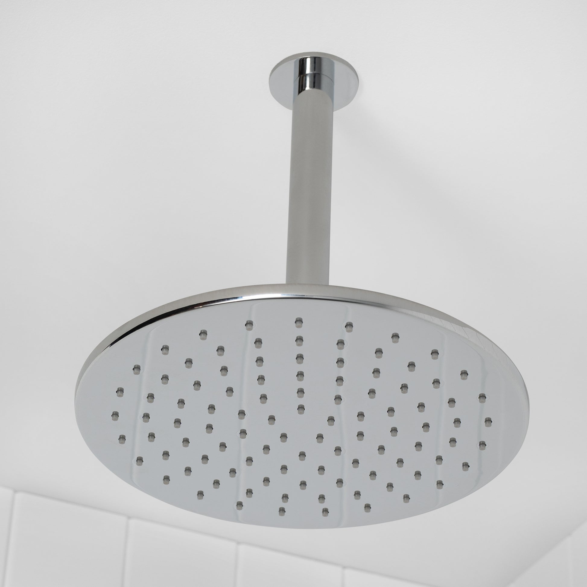 Lyon Ceiling Shower Arm and Head Chrome