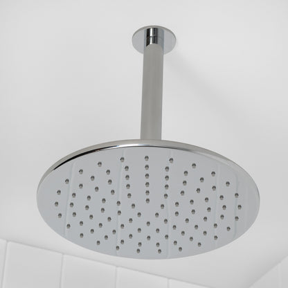 Lyon Ceiling Shower Arm and Head Chrome