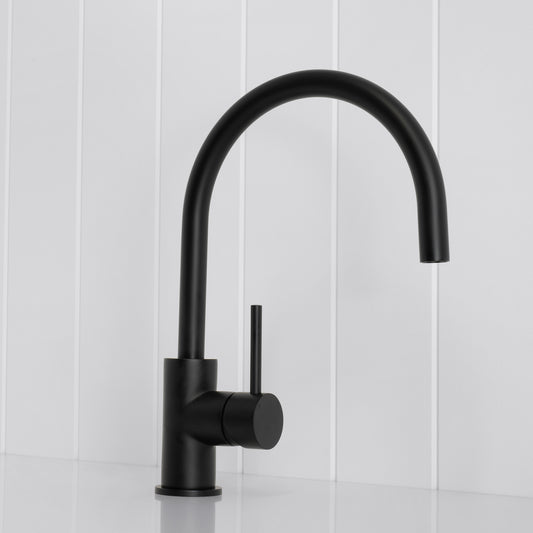 Como Kitchen Mixer Tap - Matte Black