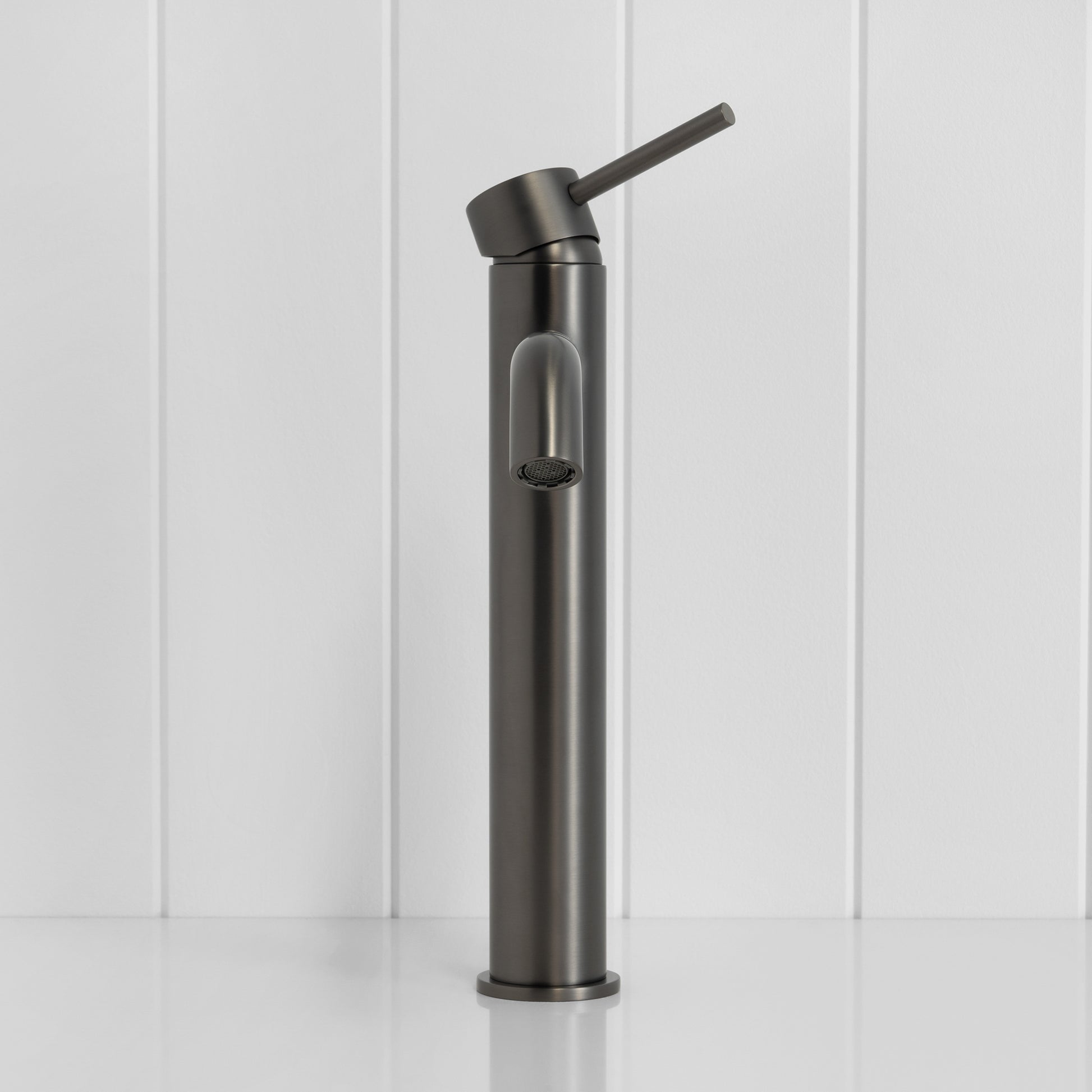 Vienna Tall Basin Mixer Gunmetal