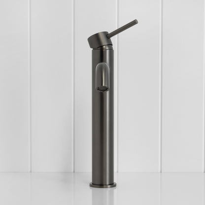 Vienna Tall Basin Mixer Gunmetal