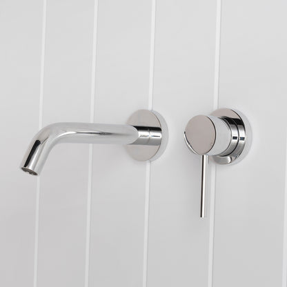 Milano Wall Spout Plus Wall Mixer - Chrome