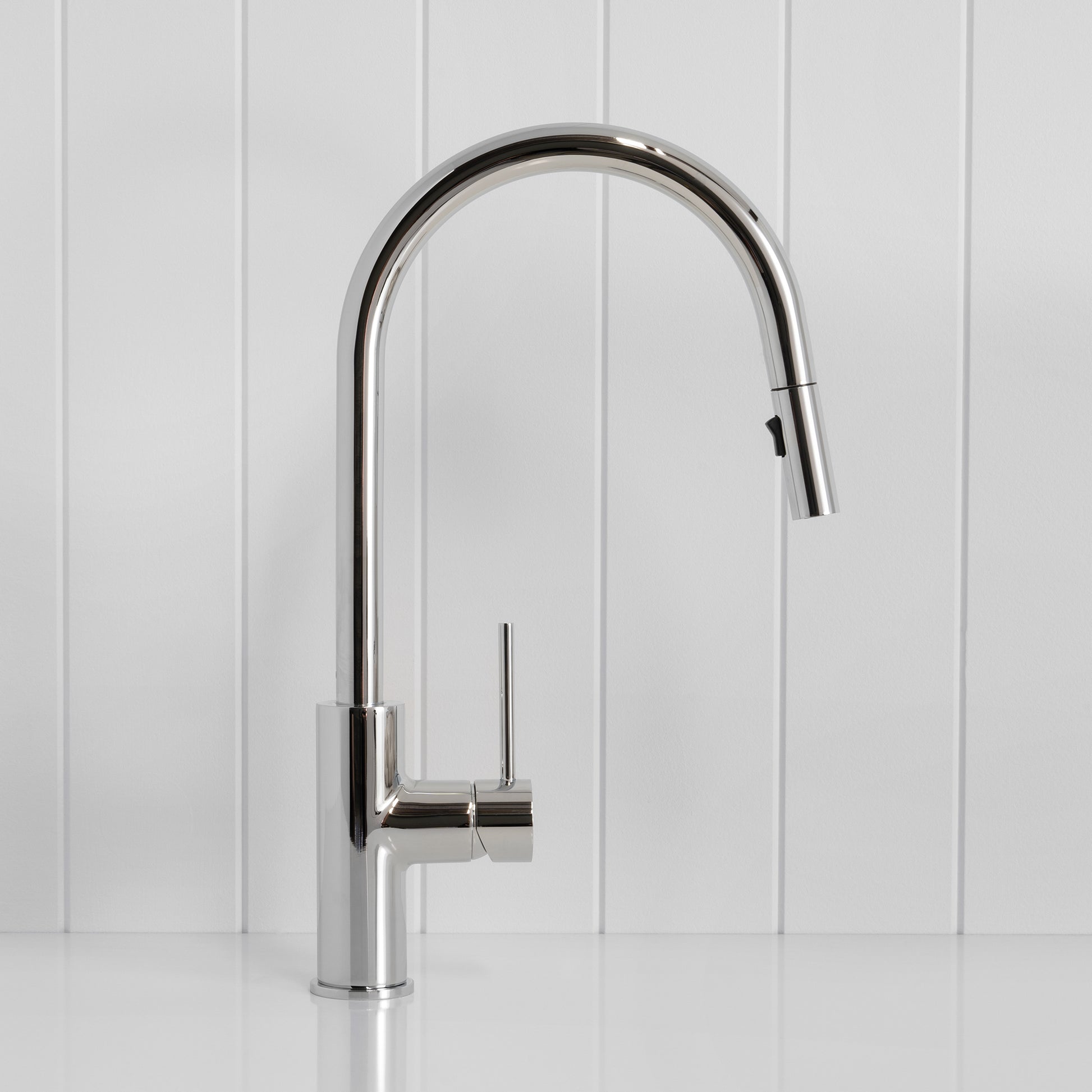 Porto Pull-Out Kitchen Mixer Chrome