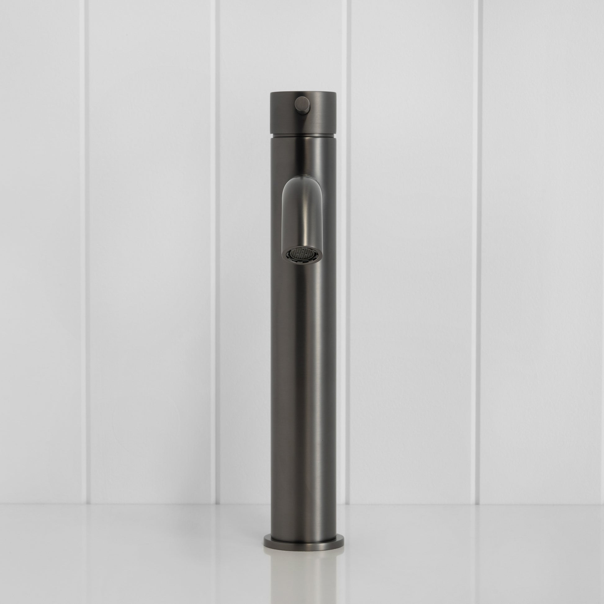 Vienna Tall Basin Mixer Gunmetal