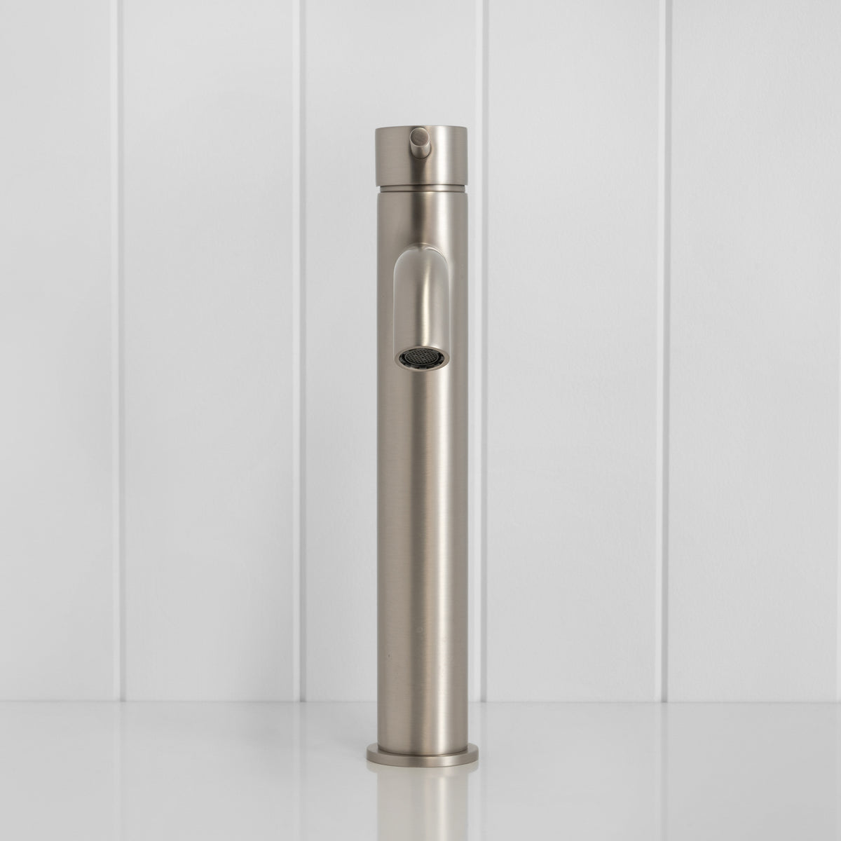 Vienna Tall Basin Mixer Brushed Nickel