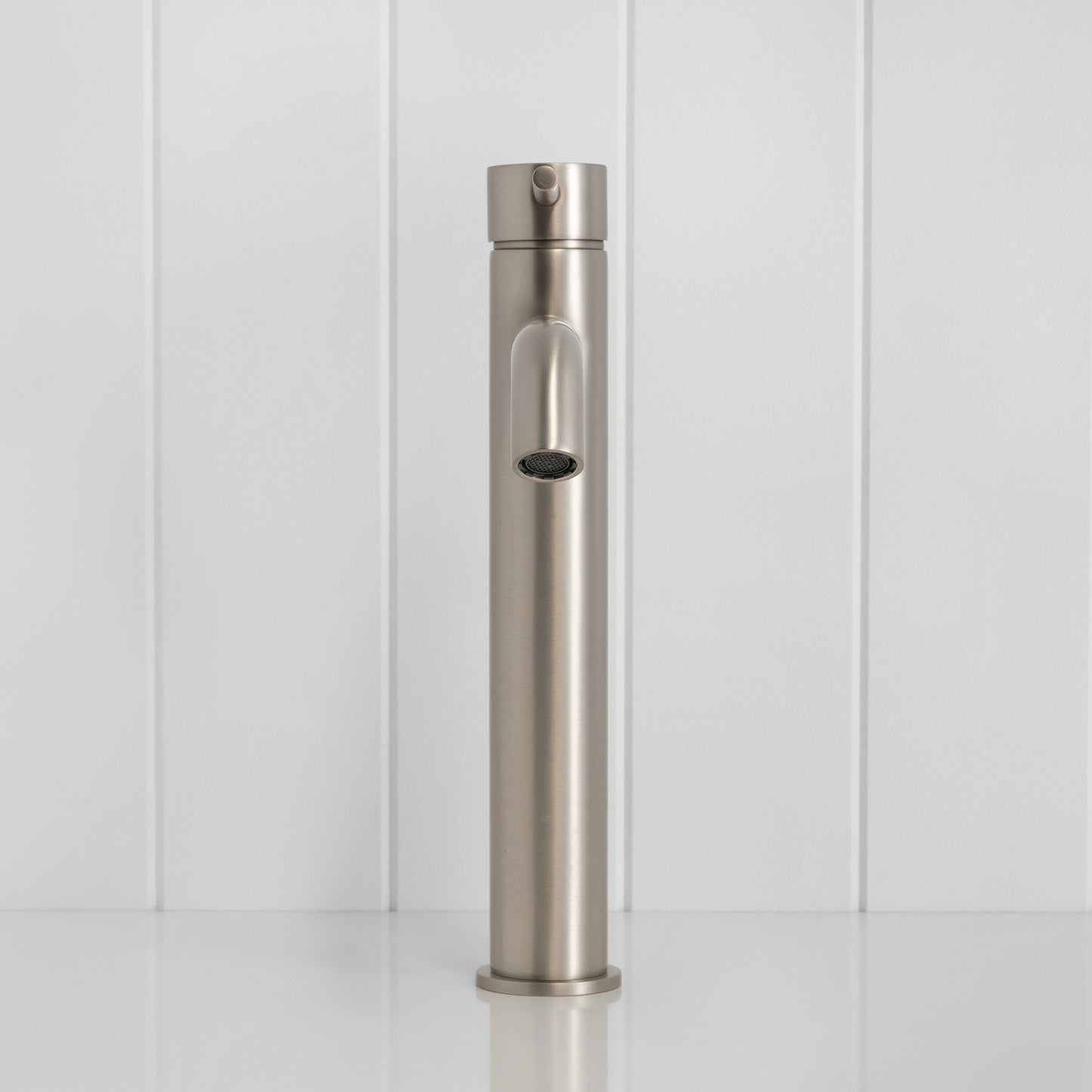 Vienna Tall Basin Mixer Brushed Nickel