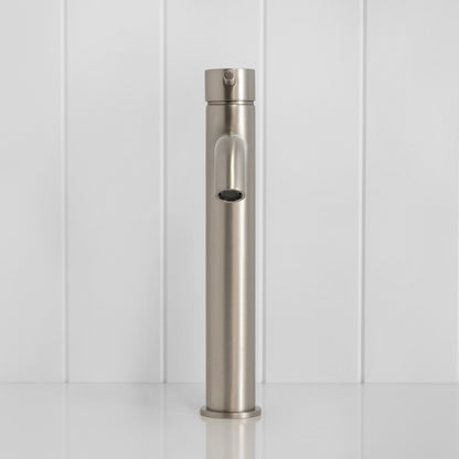 Vienna Tall Basin Mixer Brushed Nickel