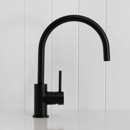 Como Kitchen Mixer Tap - Matte Black