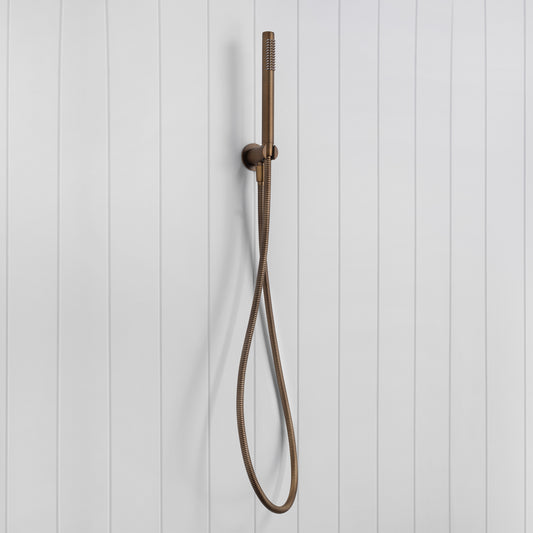 Versailles Handheld Shower Head with Hose - Antique Brass